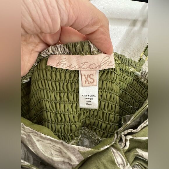 Anthropologie x HUTCH Poplin Bow Jumpsuit, size XS - Picture 7 of 10